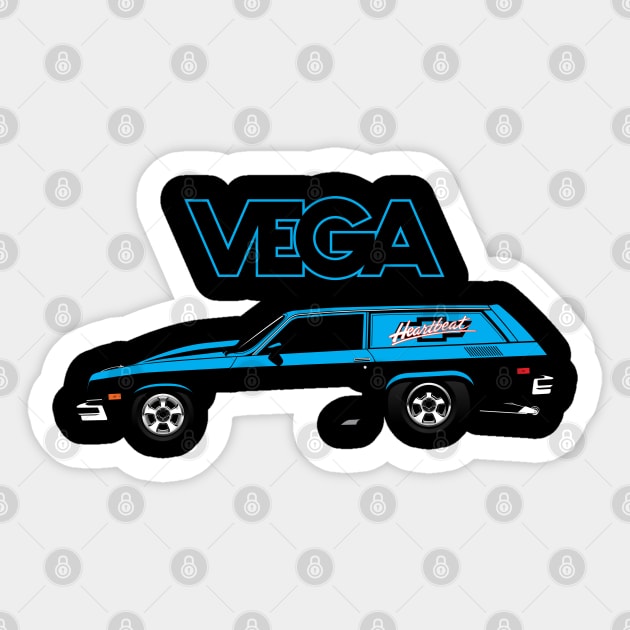 Blue Vega Pro Stock Panel Delivery Sticker by BriteDesign